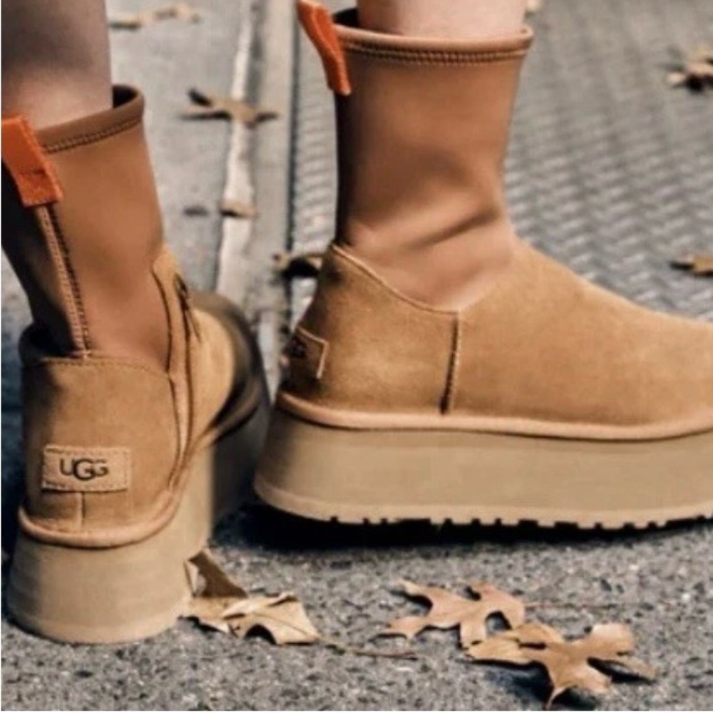 UGG Women's Brown Platform Boots